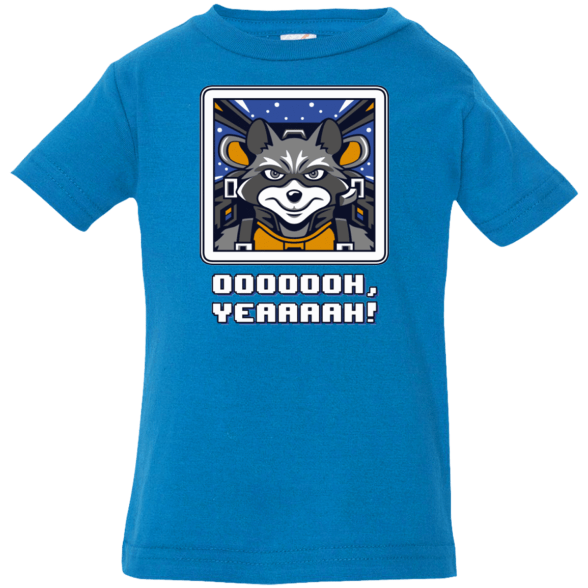 T-Shirts Cobalt / 6 Months Star Raccoon Infant PremiumT-Shirt