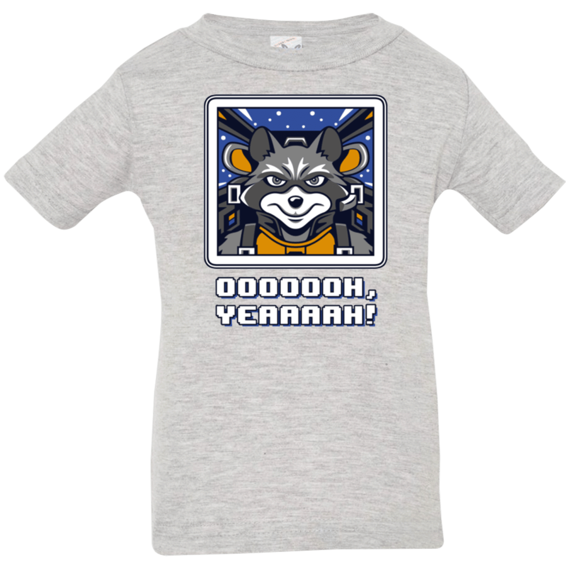 T-Shirts Heather / 6 Months Star Raccoon Infant PremiumT-Shirt