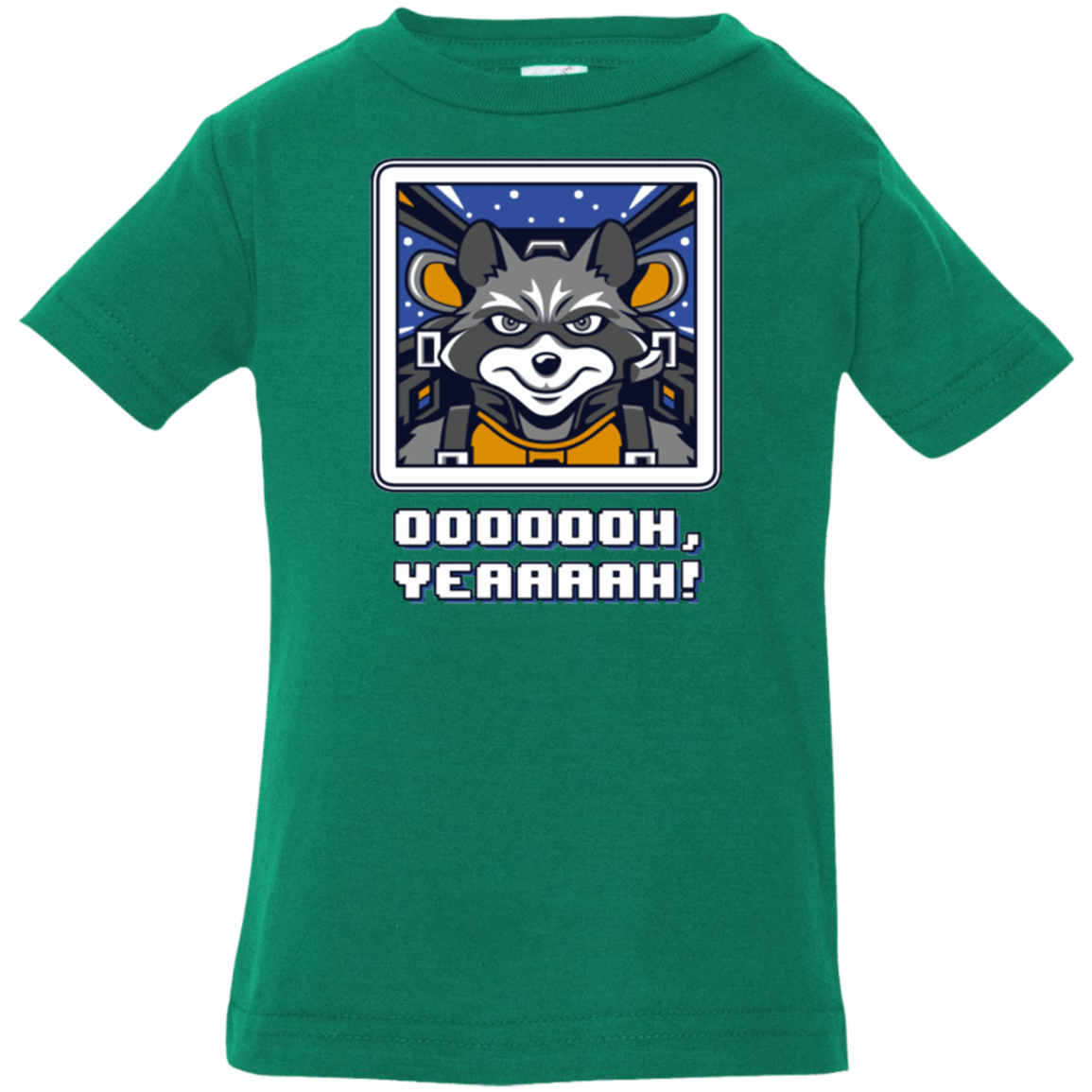 T-Shirts Kelly / 6 Months Star Raccoon Infant PremiumT-Shirt