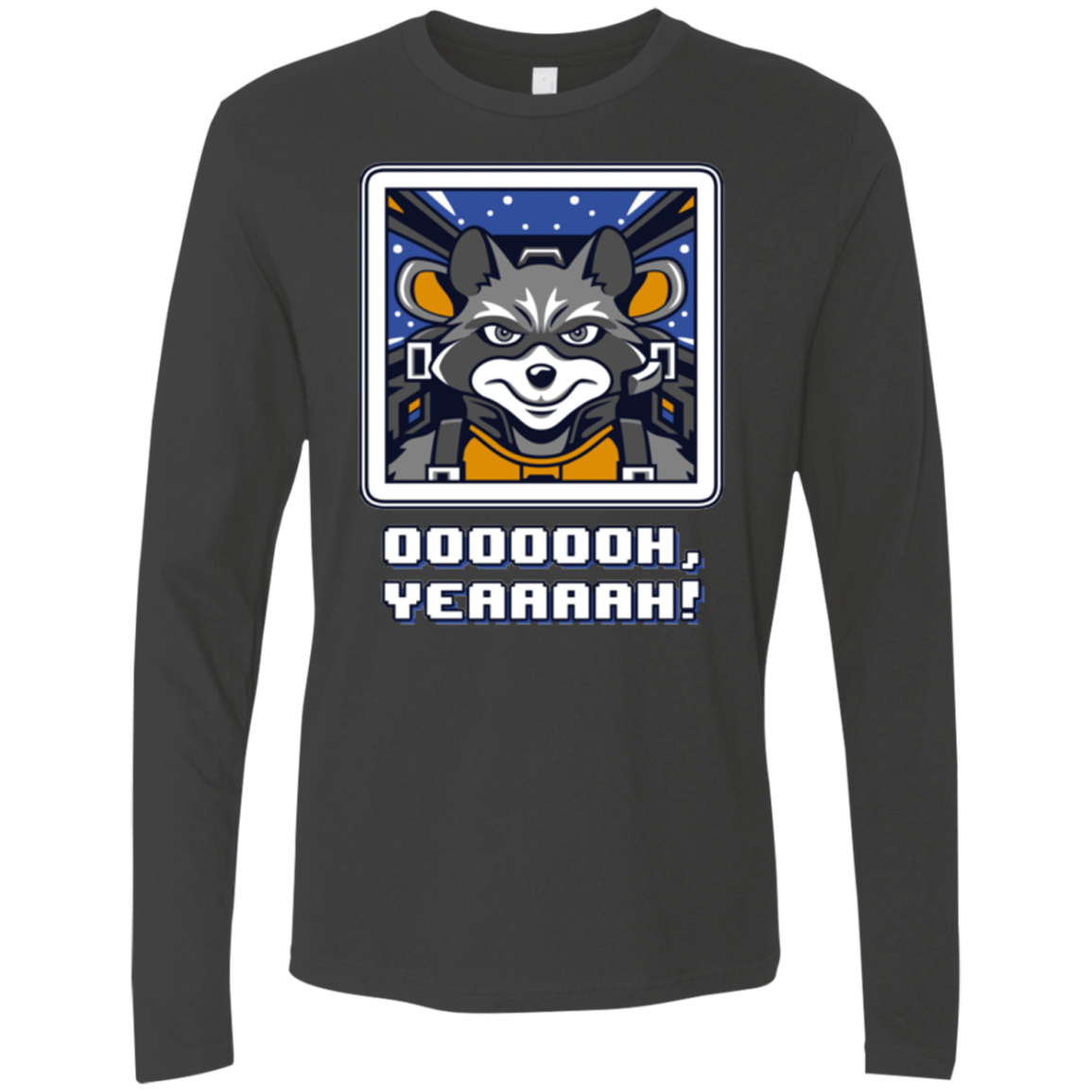 Star Raccoon Men's Premium Long Sleeve