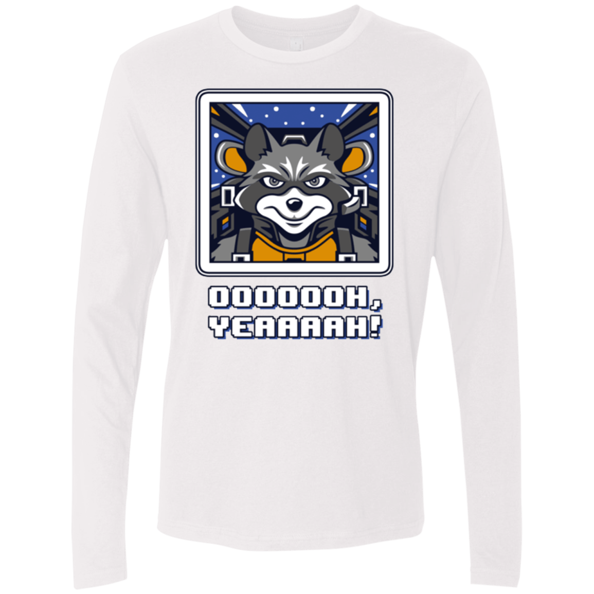 Star Raccoon Men's Premium Long Sleeve