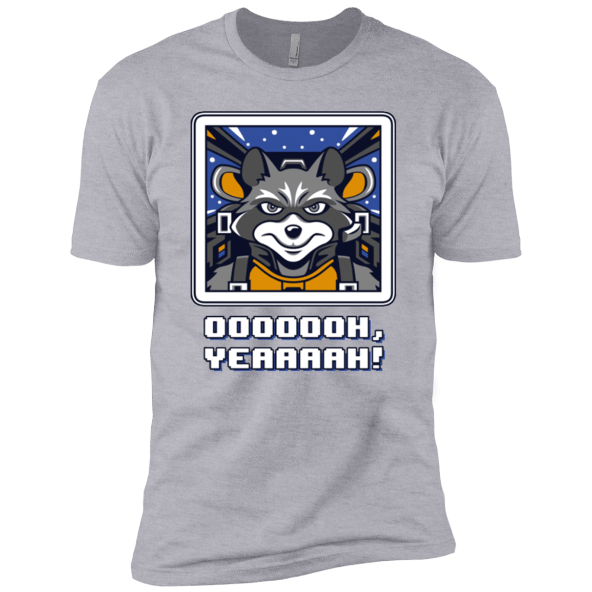 T-Shirts Heather Grey / X-Small Star Raccoon Men's Premium T-Shirt