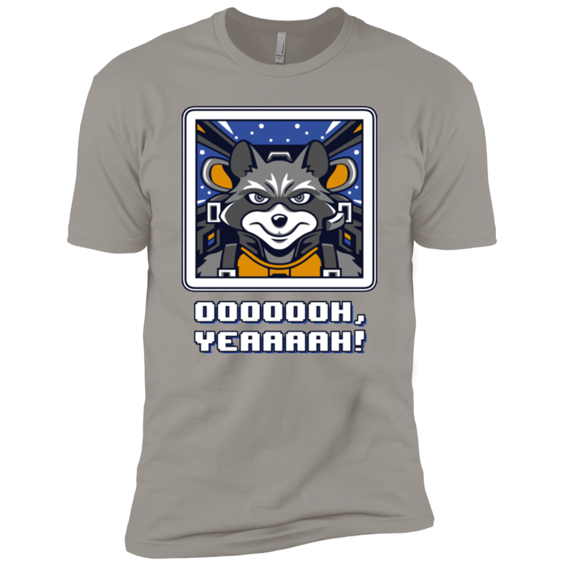 T-Shirts Light Grey / X-Small Star Raccoon Men's Premium T-Shirt