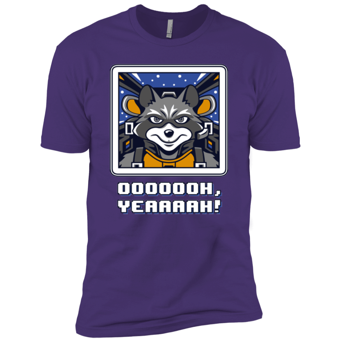 T-Shirts Purple / X-Small Star Raccoon Men's Premium T-Shirt