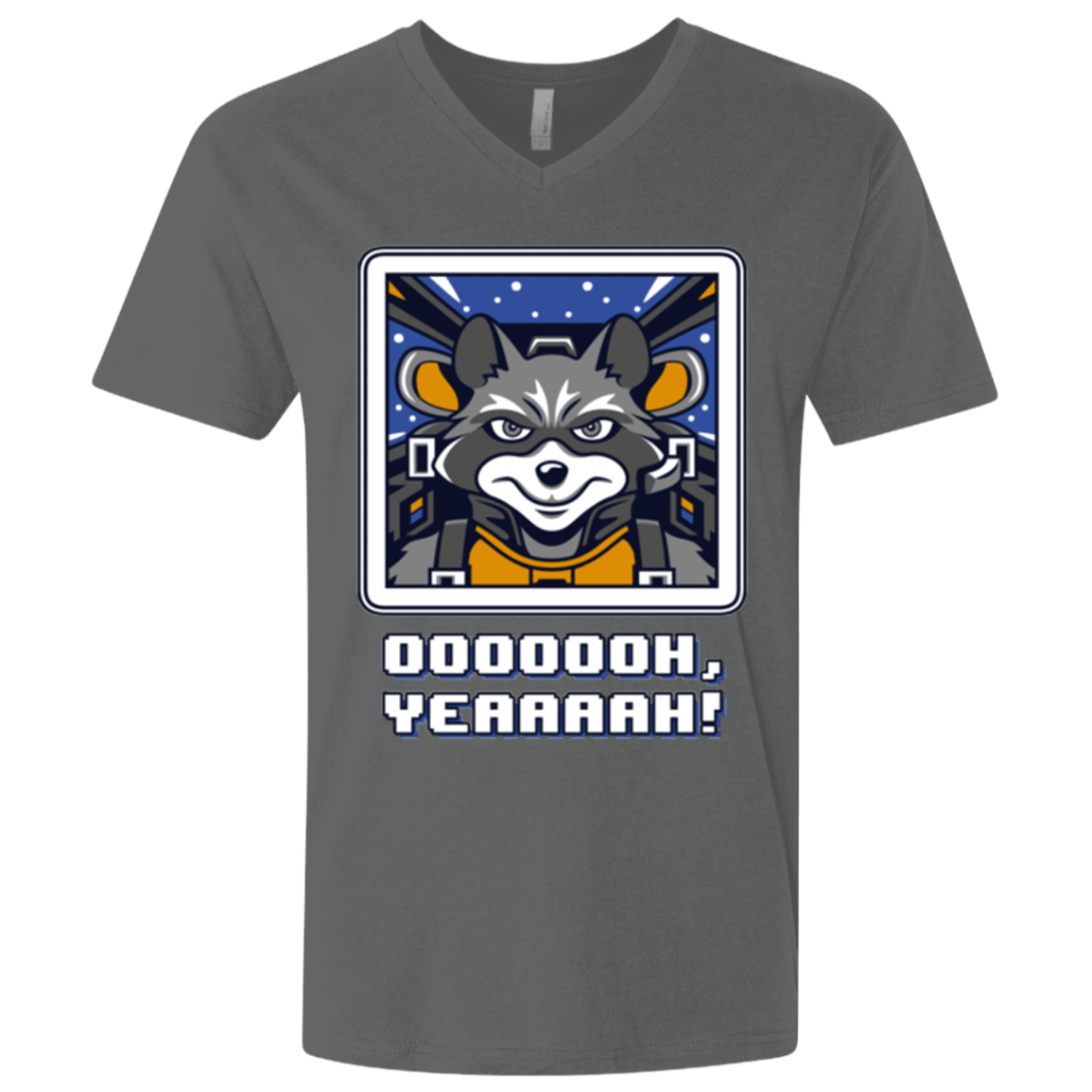Star Raccoon Men's Premium V-Neck