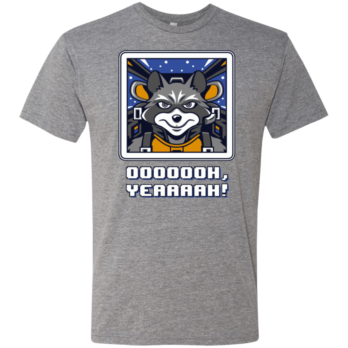 T-Shirts Premium Heather / Small Star Raccoon Men's Triblend T-Shirt