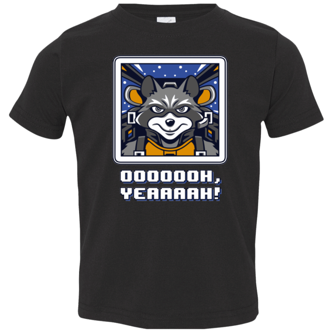 T-Shirts Black / 2T Star Raccoon Toddler Premium T-Shirt