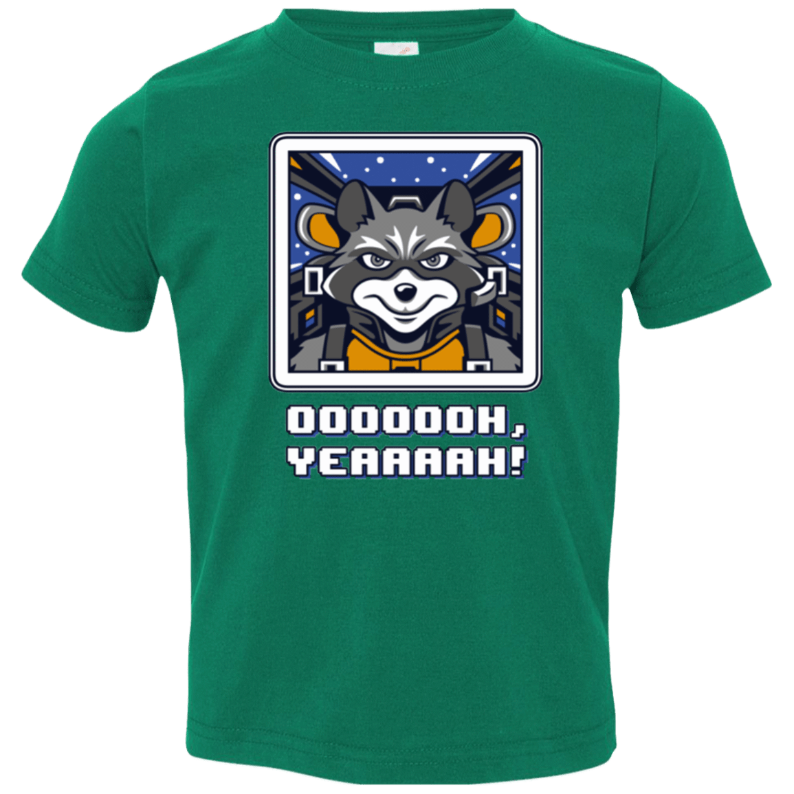 T-Shirts Kelly / 2T Star Raccoon Toddler Premium T-Shirt