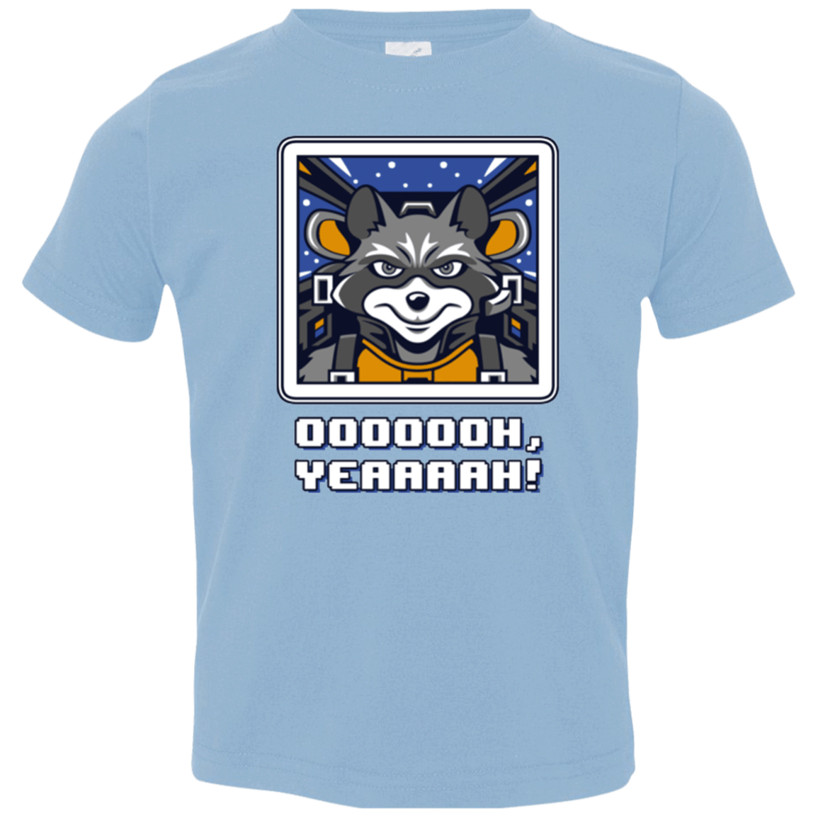 T-Shirts Light Blue / 2T Star Raccoon Toddler Premium T-Shirt