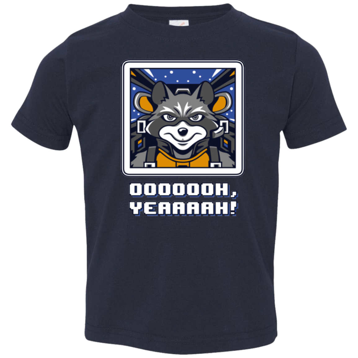 T-Shirts Navy / 2T Star Raccoon Toddler Premium T-Shirt