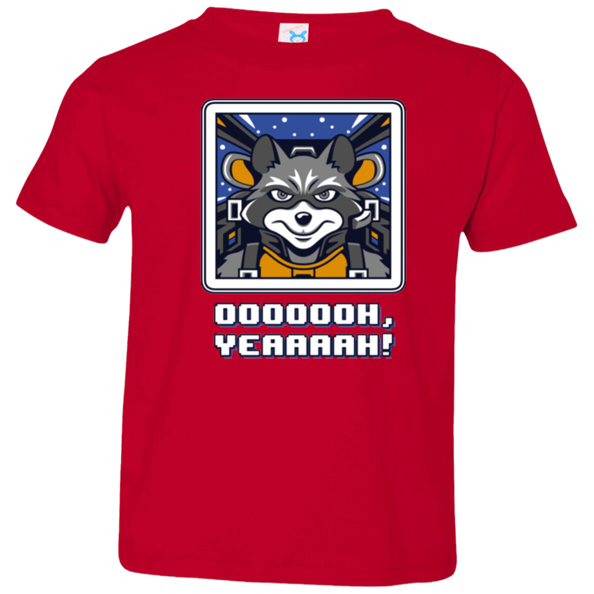 T-Shirts Red / 2T Star Raccoon Toddler Premium T-Shirt