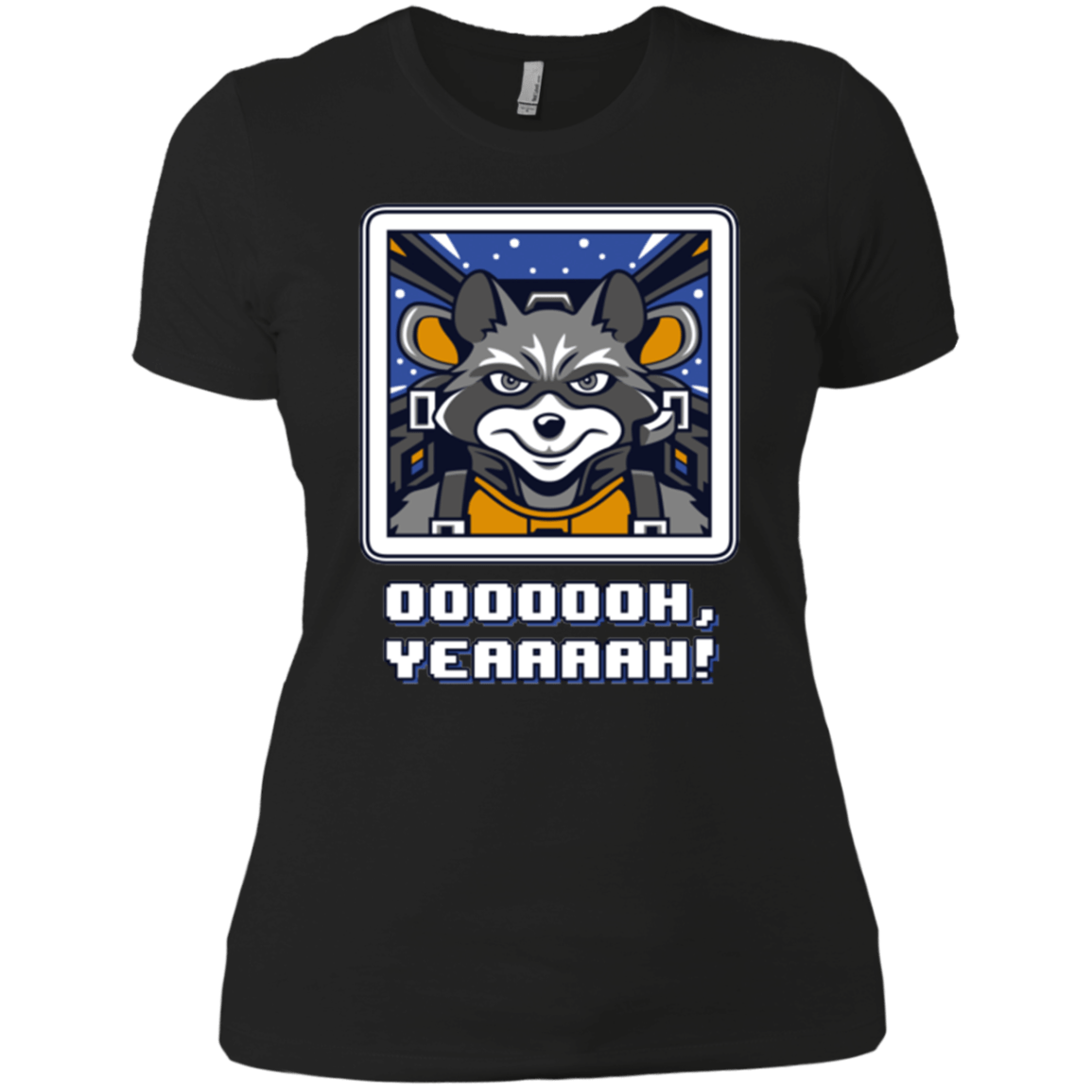 T-Shirts Black / X-Small Star Raccoon Women's Premium T-Shirt