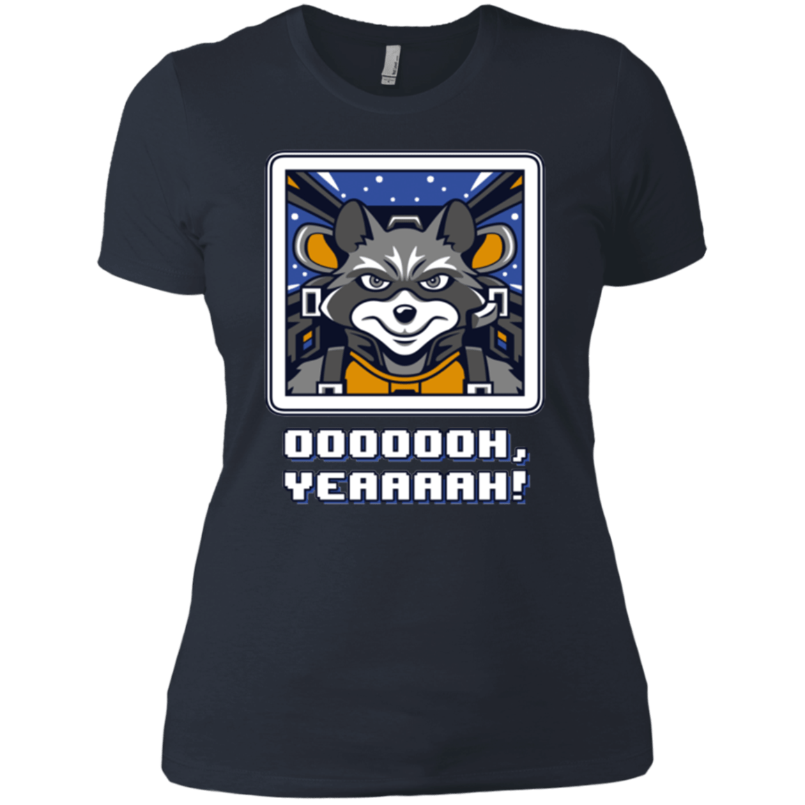 T-Shirts Indigo / X-Small Star Raccoon Women's Premium T-Shirt