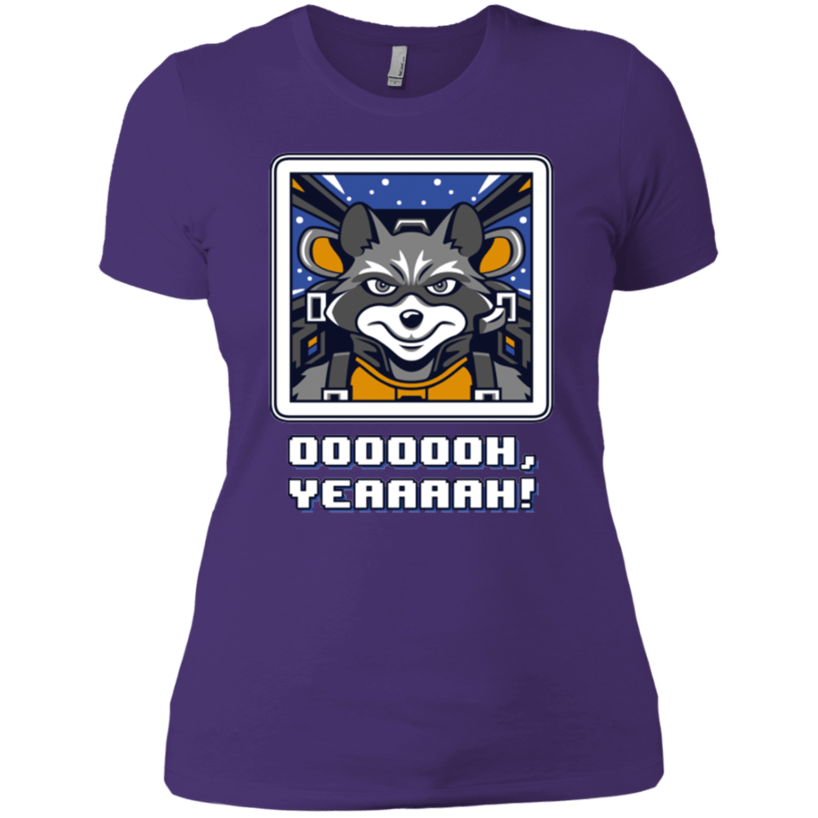 T-Shirts Purple / X-Small Star Raccoon Women's Premium T-Shirt