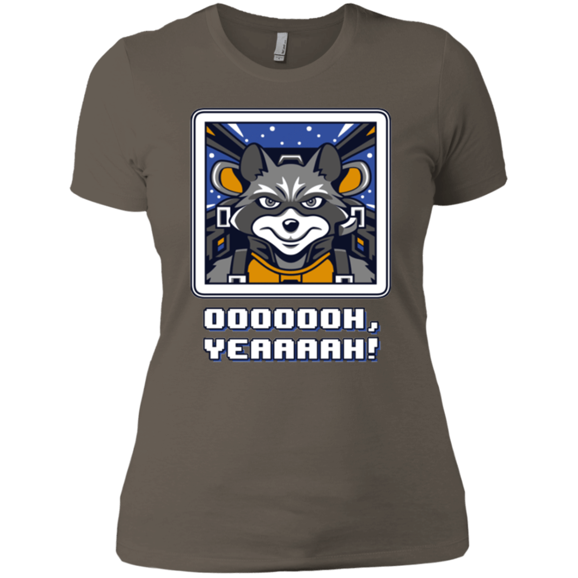 T-Shirts Warm Grey / X-Small Star Raccoon Women's Premium T-Shirt