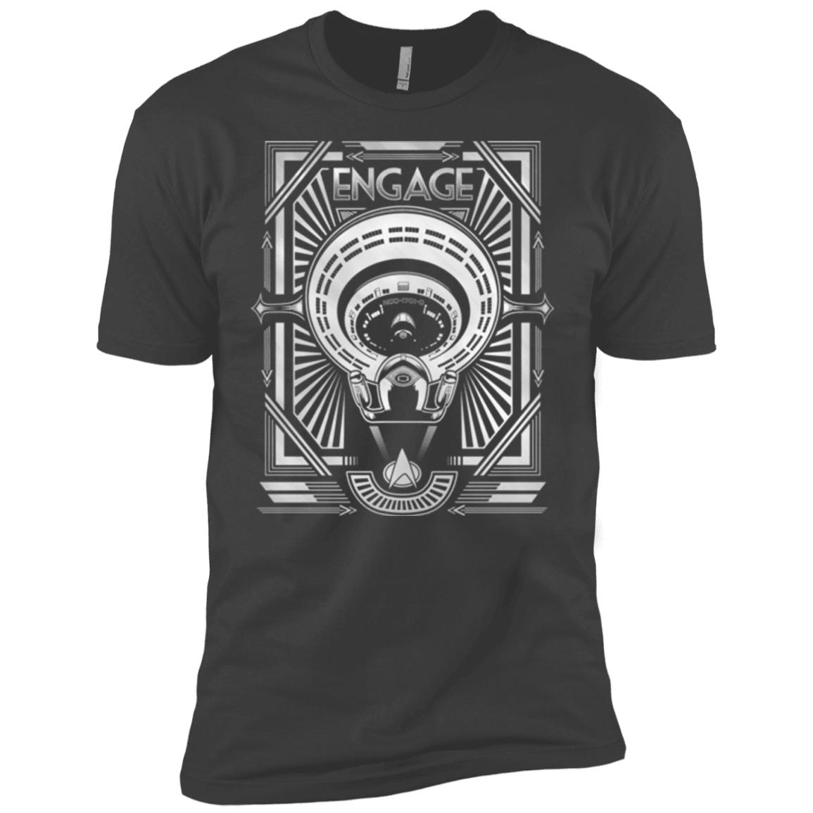 T-Shirts Heavy Metal / YXS Star Trek Engage Boys Premium T-Shirt