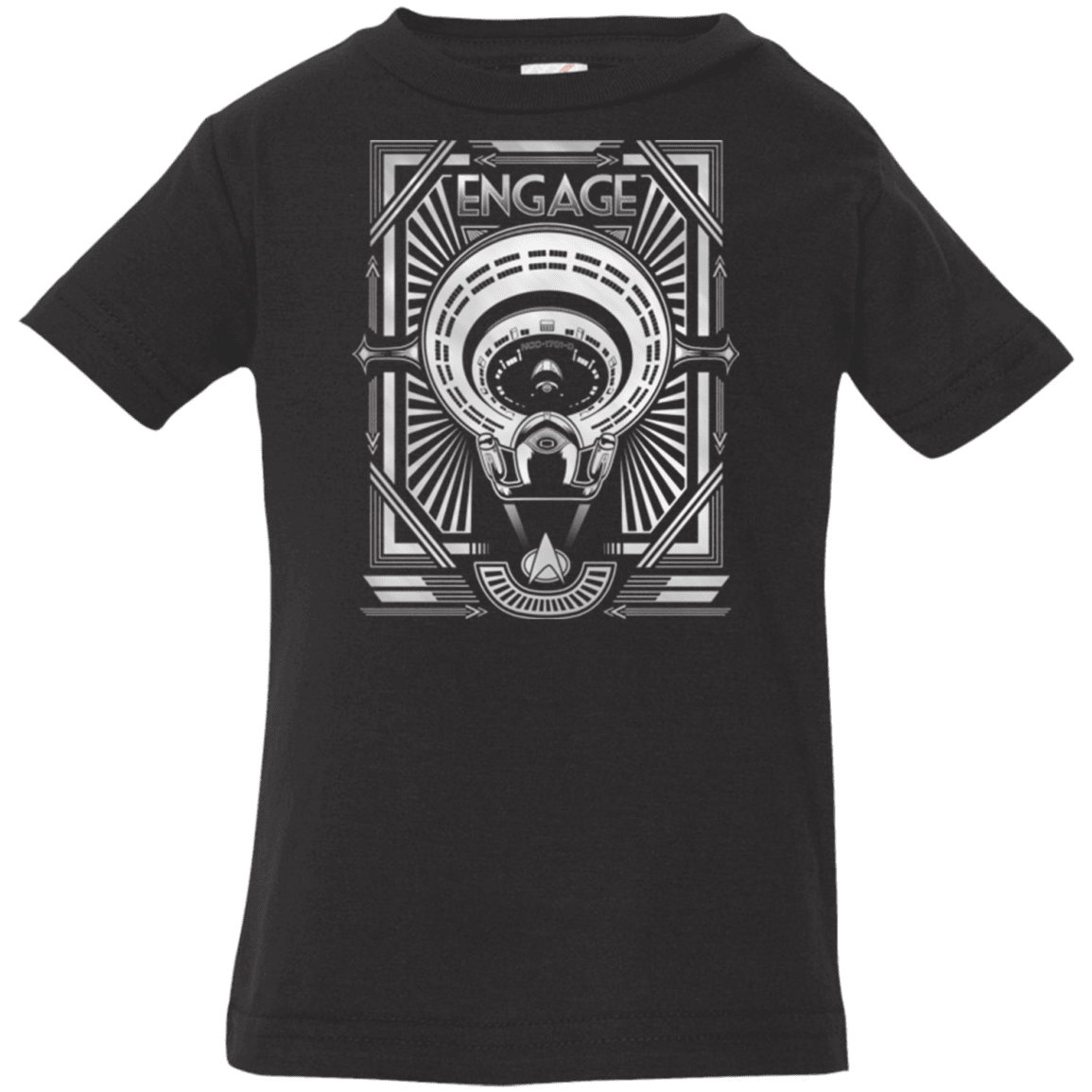 T-Shirts Black / 6 Months Star Trek Engage Infant Premium T-Shirt