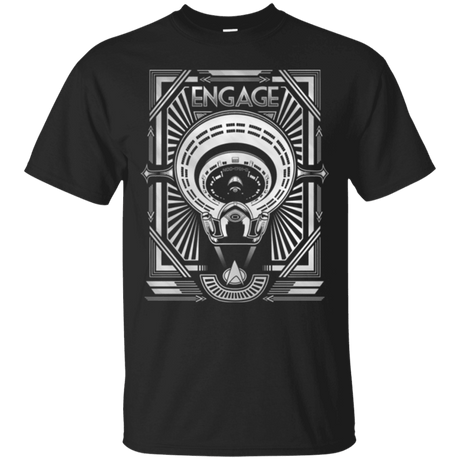 T-Shirts Black / Small Star Trek Engage T-Shirt