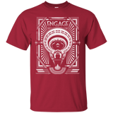 T-Shirts Cardinal / Small Star Trek Engage T-Shirt