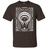 T-Shirts Dark Chocolate / Small Star Trek Engage T-Shirt