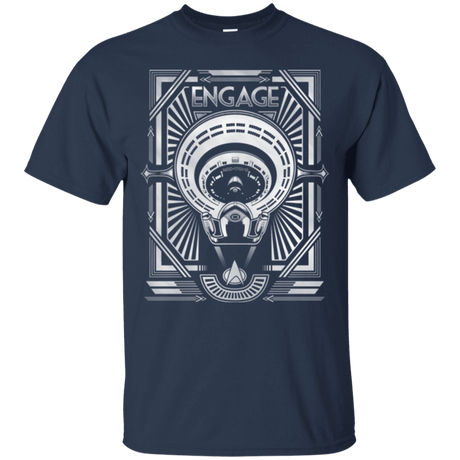 T-Shirts Navy / Small Star Trek Engage T-Shirt