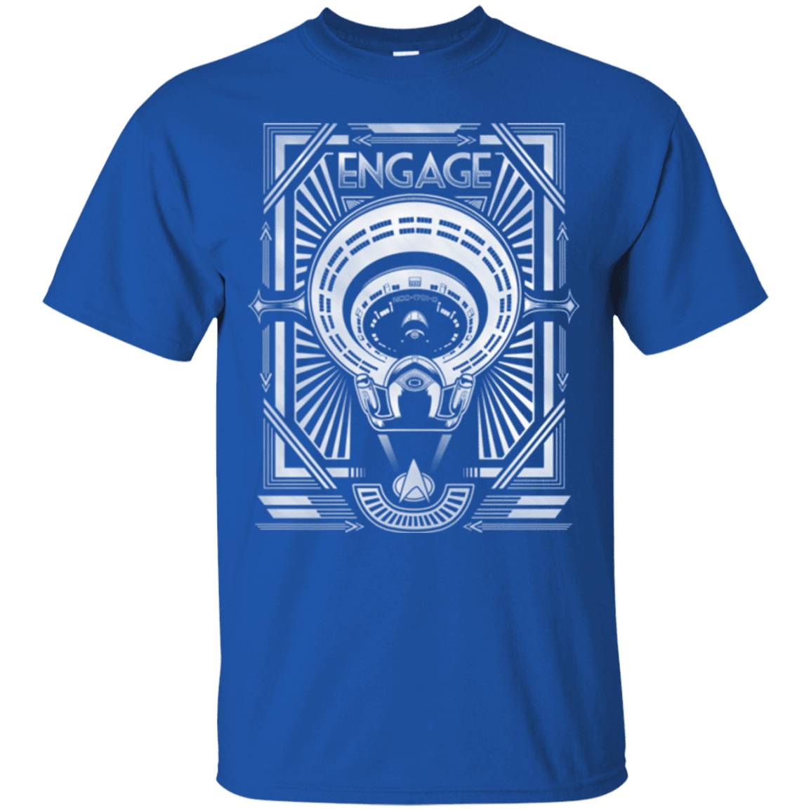 T-Shirts Royal / Small Star Trek Engage T-Shirt