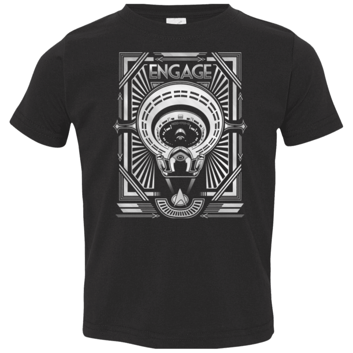 T-Shirts Black / 2T Star Trek Engage Toddler Premium T-Shirt