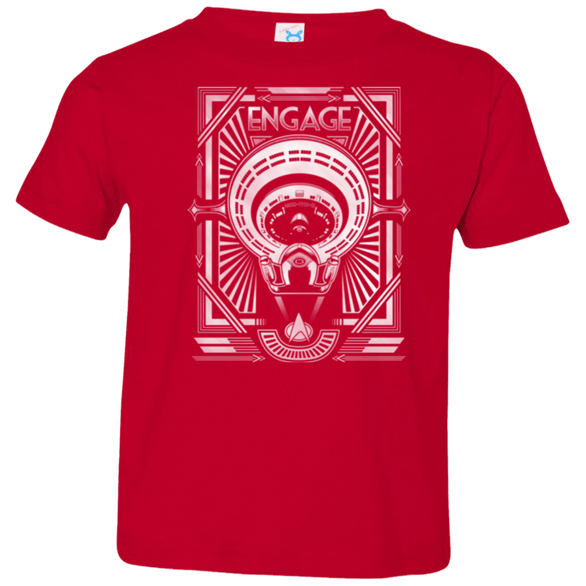 T-Shirts Red / 2T Star Trek Engage Toddler Premium T-Shirt