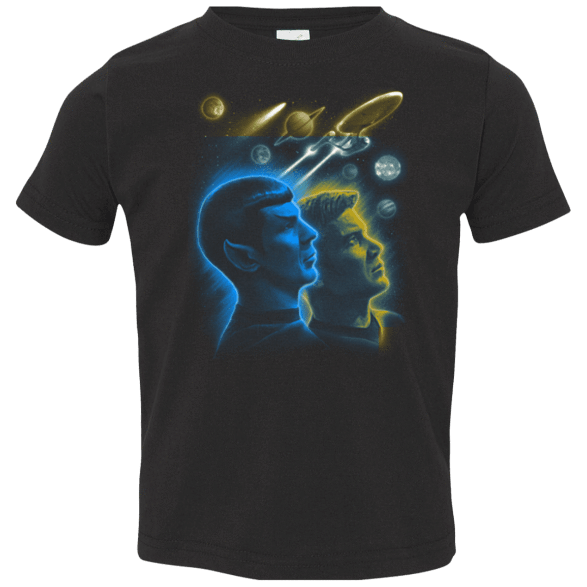 T-Shirts Black / 2T Star Trek Kirk Spock Toddler Premium T-Shirt