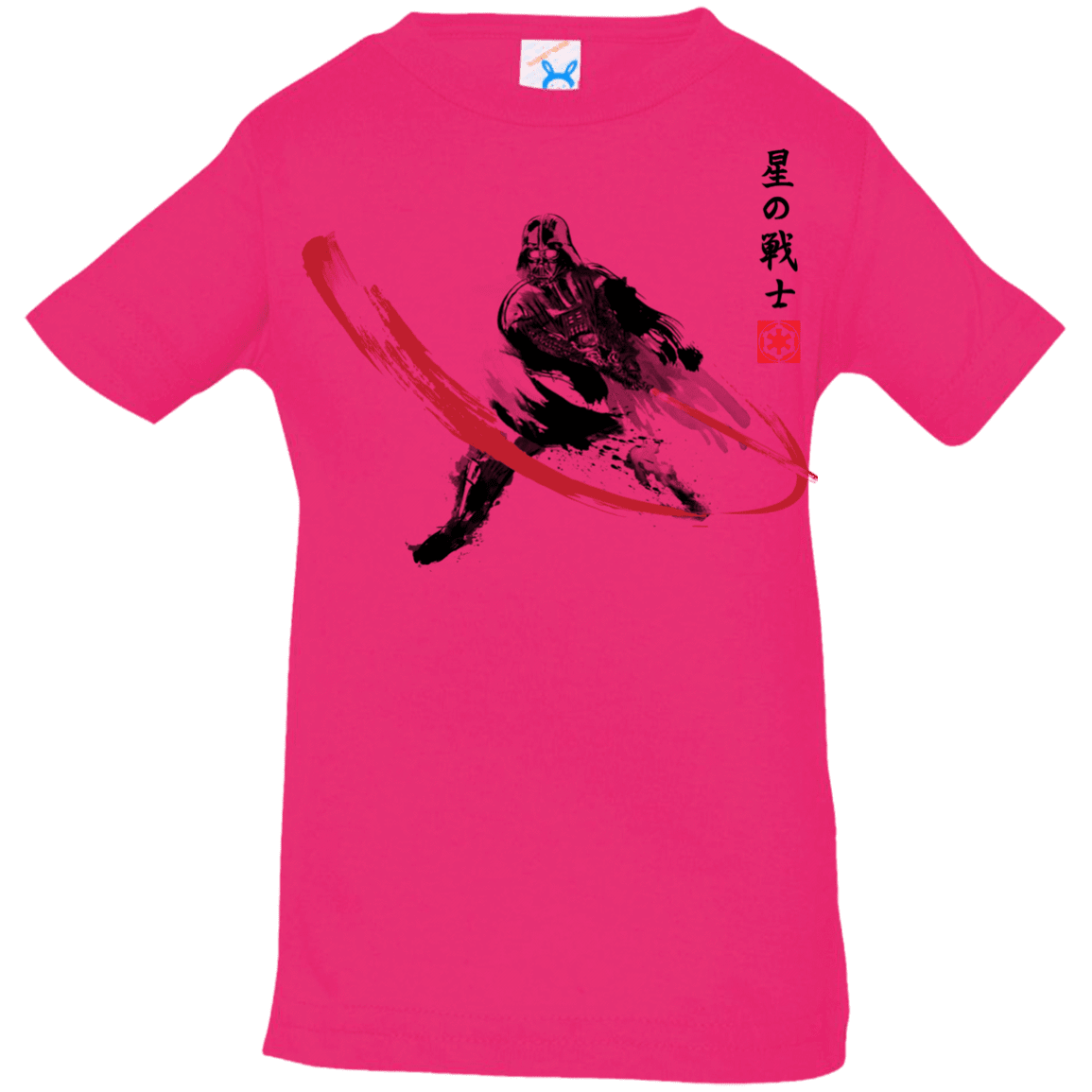 T-Shirts Hot Pink / 6 Months STAR WARRIOR SUMI-E Infant Premium T-Shirt