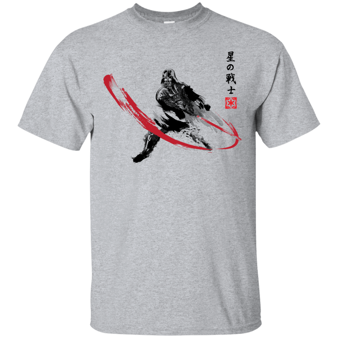 T-Shirts Sport Grey / Small STAR WARRIOR SUMI-E T-Shirt