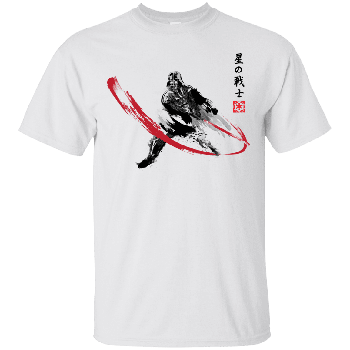 T-Shirts White / Small STAR WARRIOR SUMI-E T-Shirt