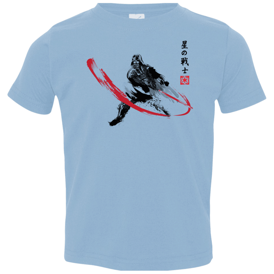 T-Shirts Light Blue / 2T STAR WARRIOR SUMI-E Toddler Premium T-Shirt