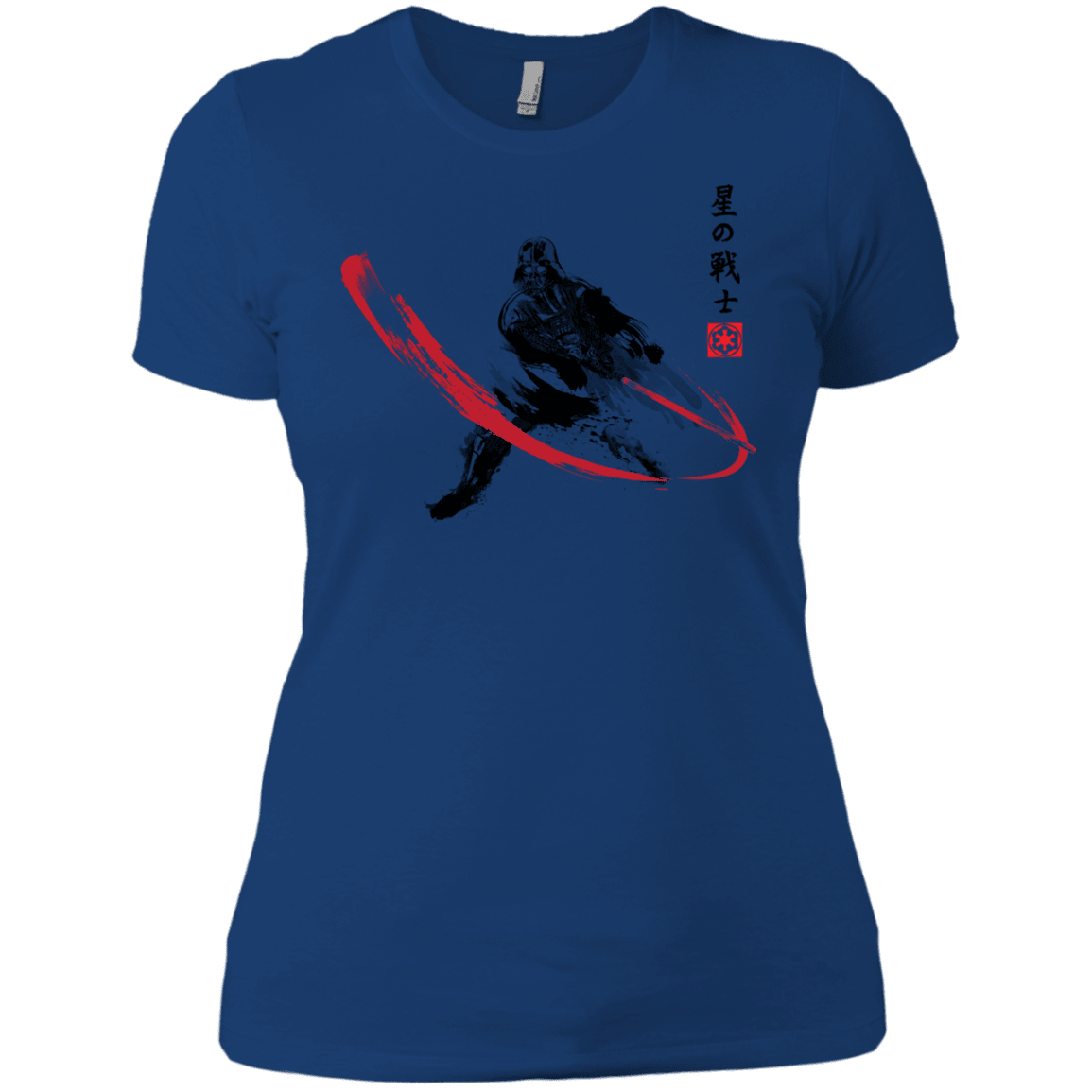 T-Shirts Royal / X-Small STAR WARRIOR SUMI-E Women's Premium T-Shirt
