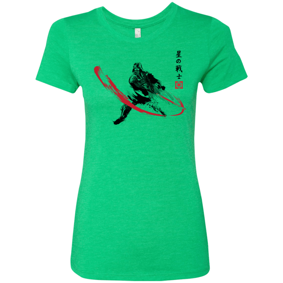 T-Shirts Envy / Small STAR WARRIOR SUMI-E Women's Triblend T-Shirt