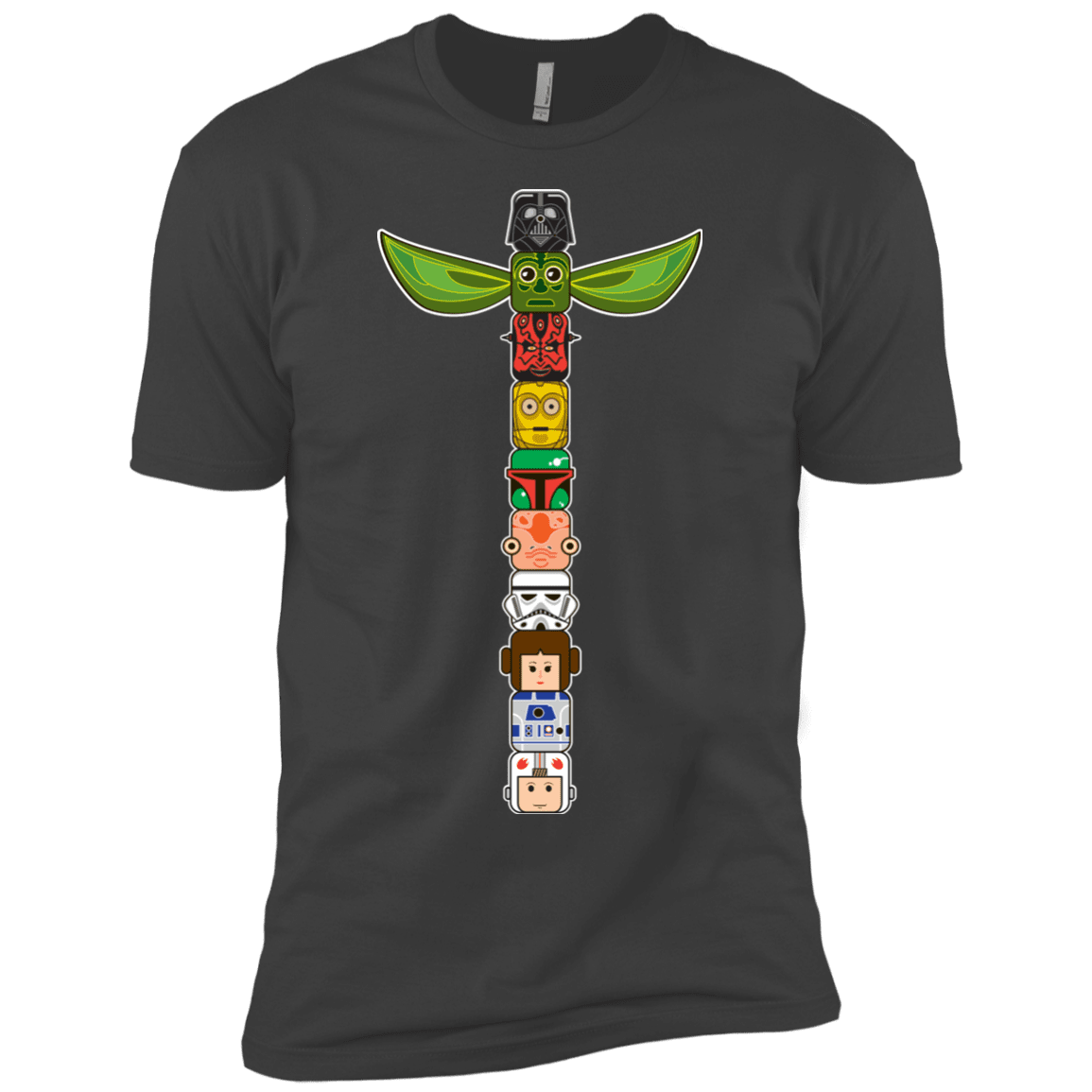 T-Shirts Heavy Metal / YXS Star Wars Totem Boys Premium T-Shirt