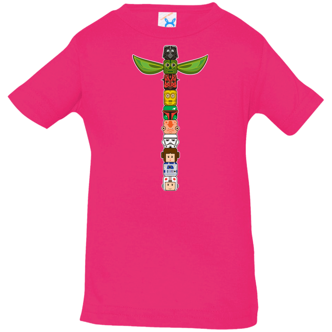 T-Shirts Hot Pink / 6 Months Star Wars Totem Infant PremiumT-Shirt