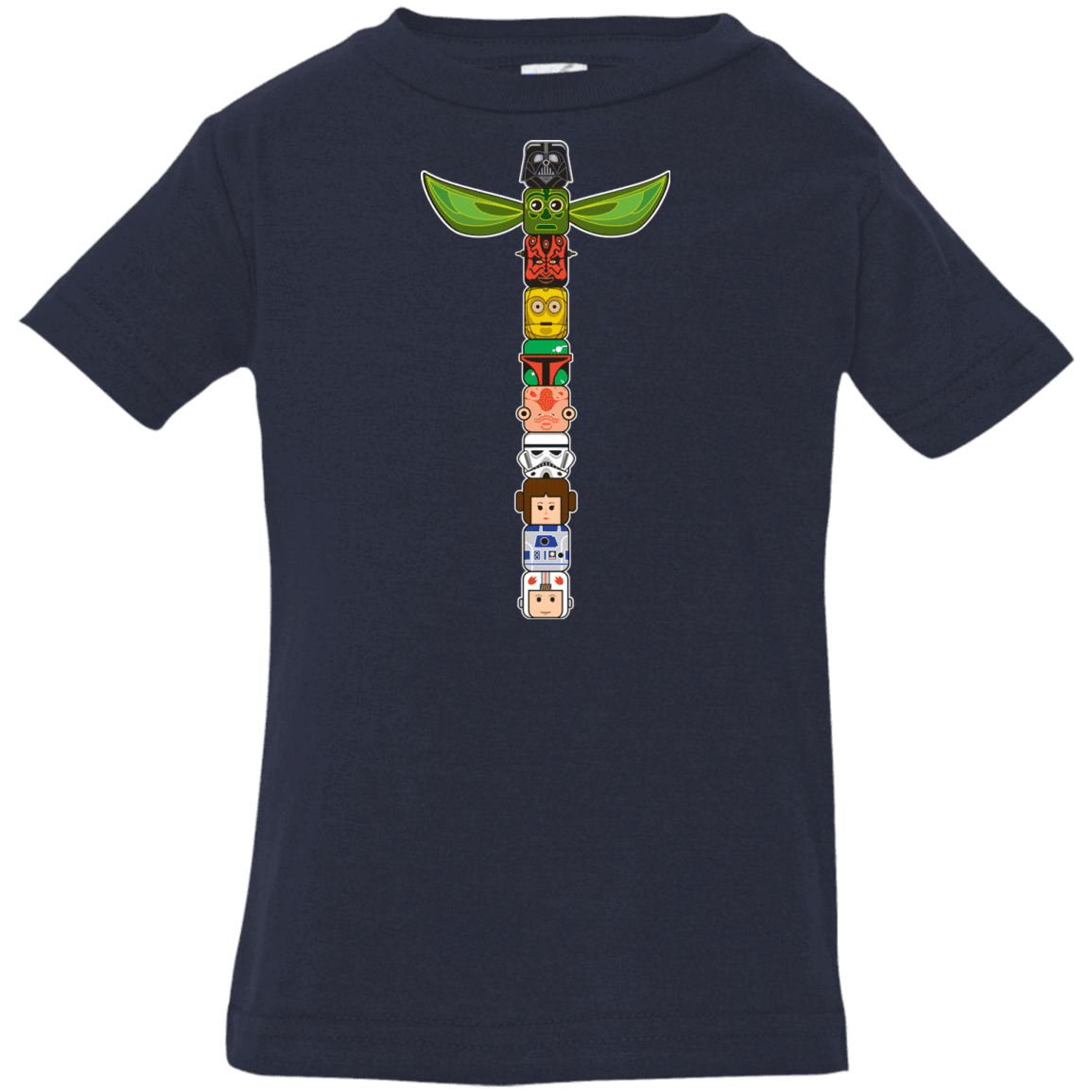 T-Shirts Navy / 6 Months Star Wars Totem Infant PremiumT-Shirt
