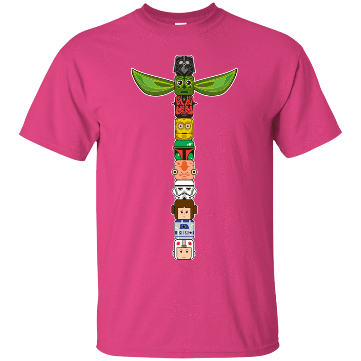 T-Shirts Heliconia / Small Star Wars Totem T-Shirt