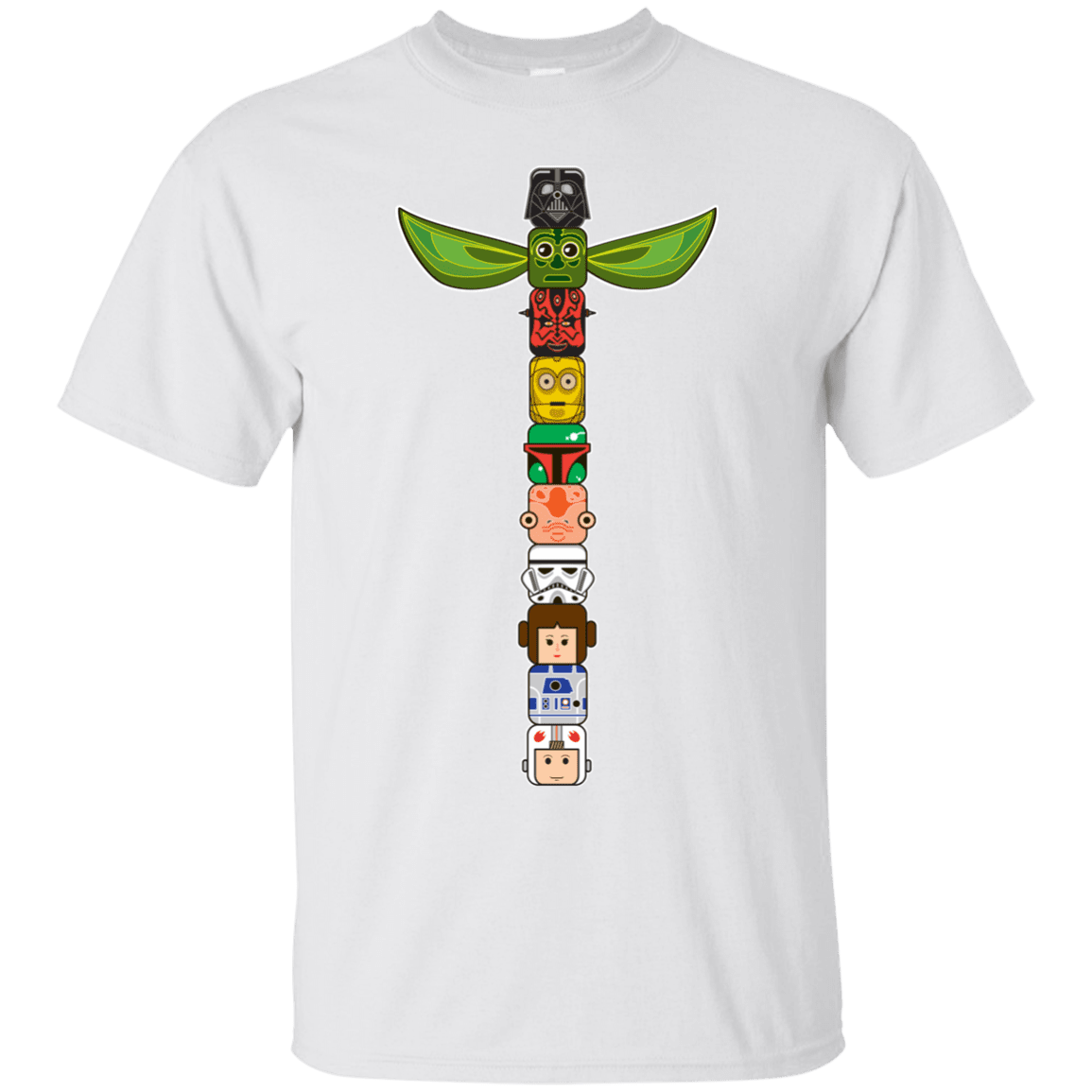 T-Shirts White / Small Star Wars Totem T-Shirt