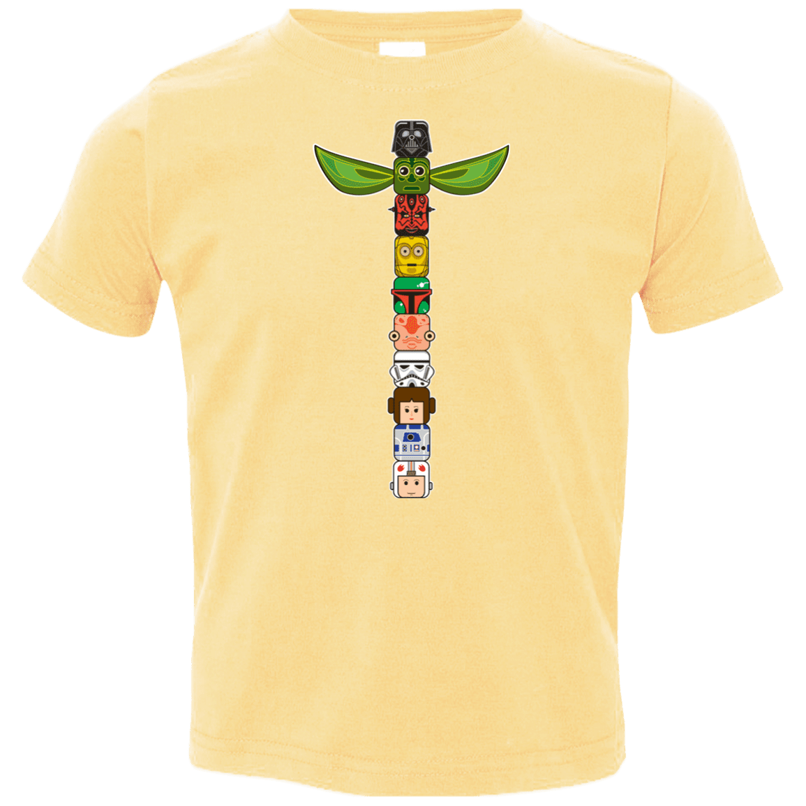 T-Shirts Butter / 2T Star Wars Totem Toddler Premium T-Shirt