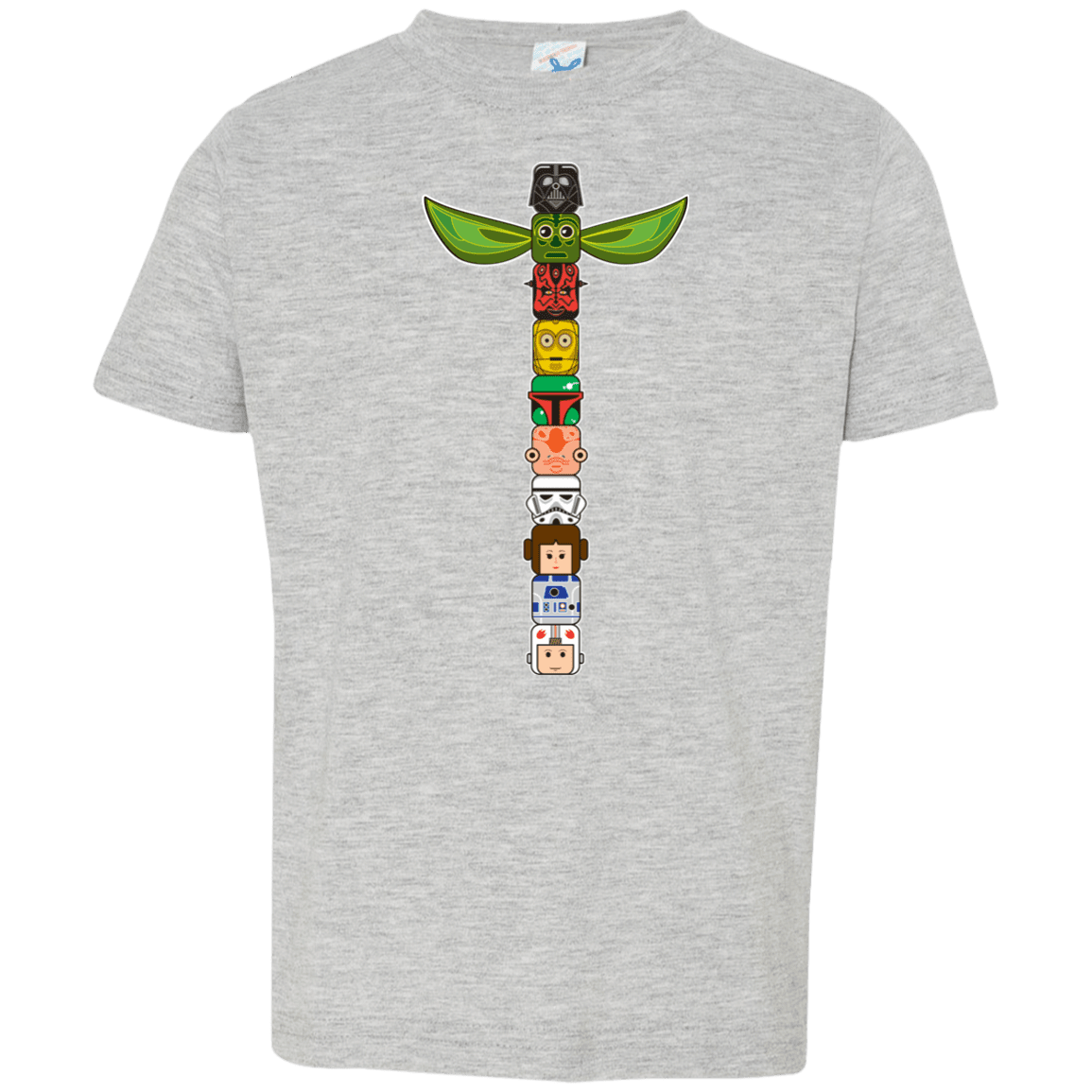 T-Shirts Heather / 2T Star Wars Totem Toddler Premium T-Shirt