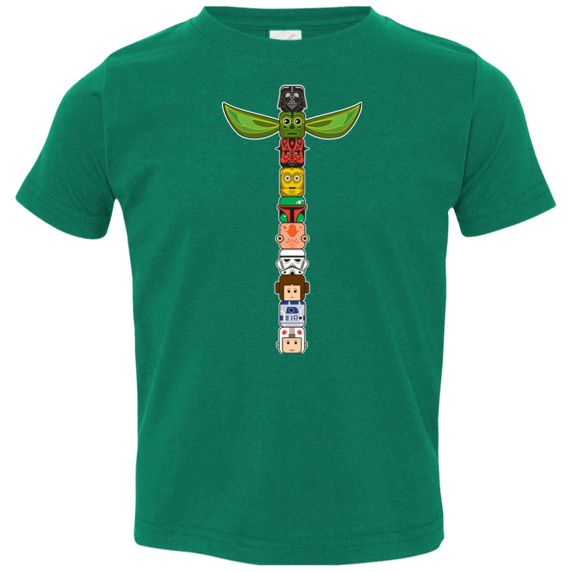 T-Shirts Kelly / 2T Star Wars Totem Toddler Premium T-Shirt
