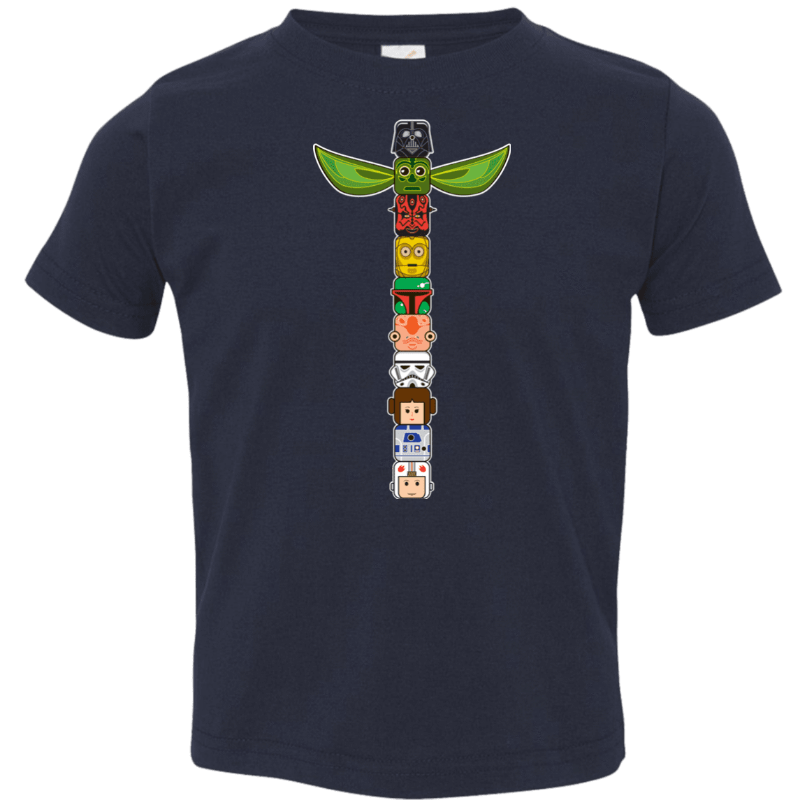 T-Shirts Navy / 2T Star Wars Totem Toddler Premium T-Shirt