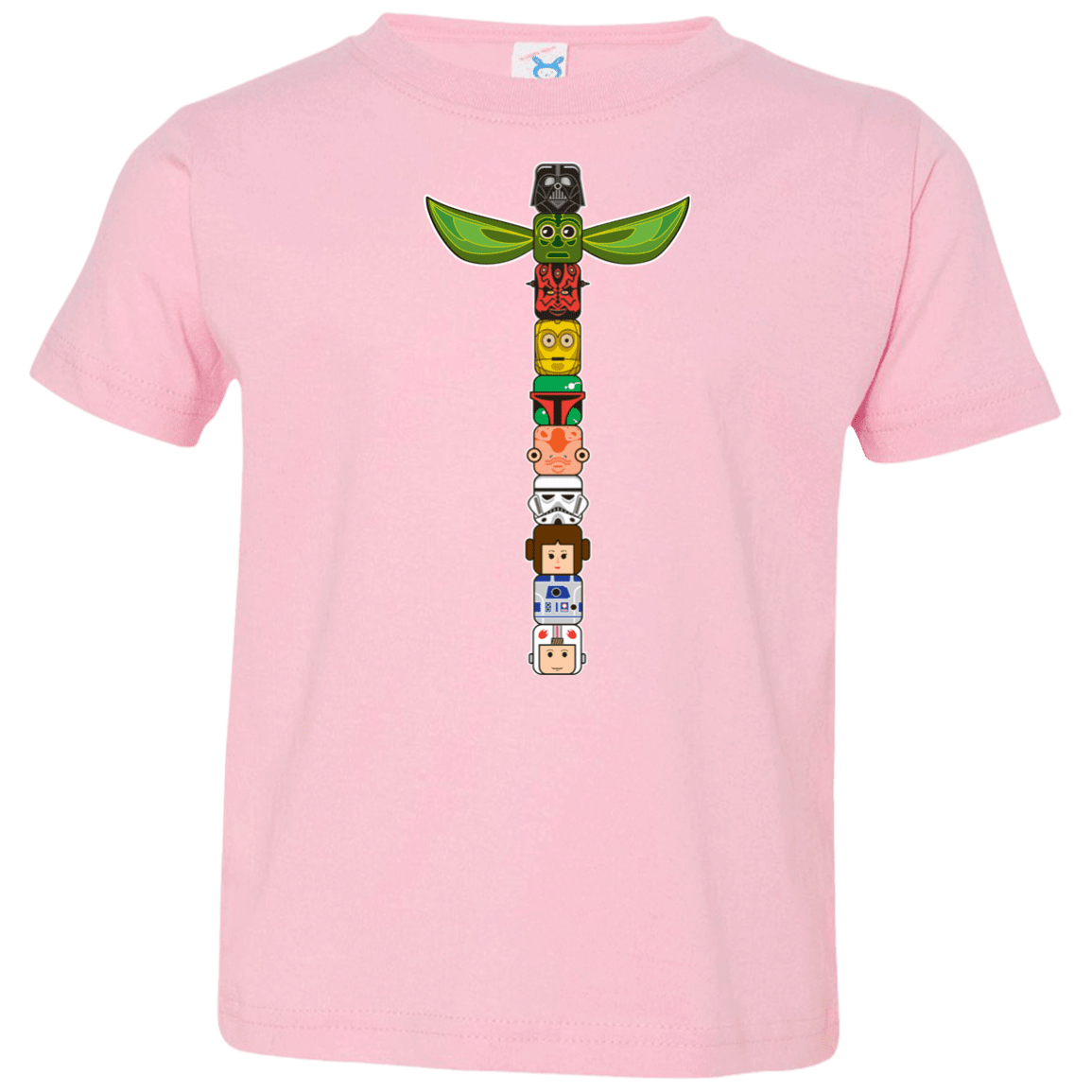 T-Shirts Pink / 2T Star Wars Totem Toddler Premium T-Shirt