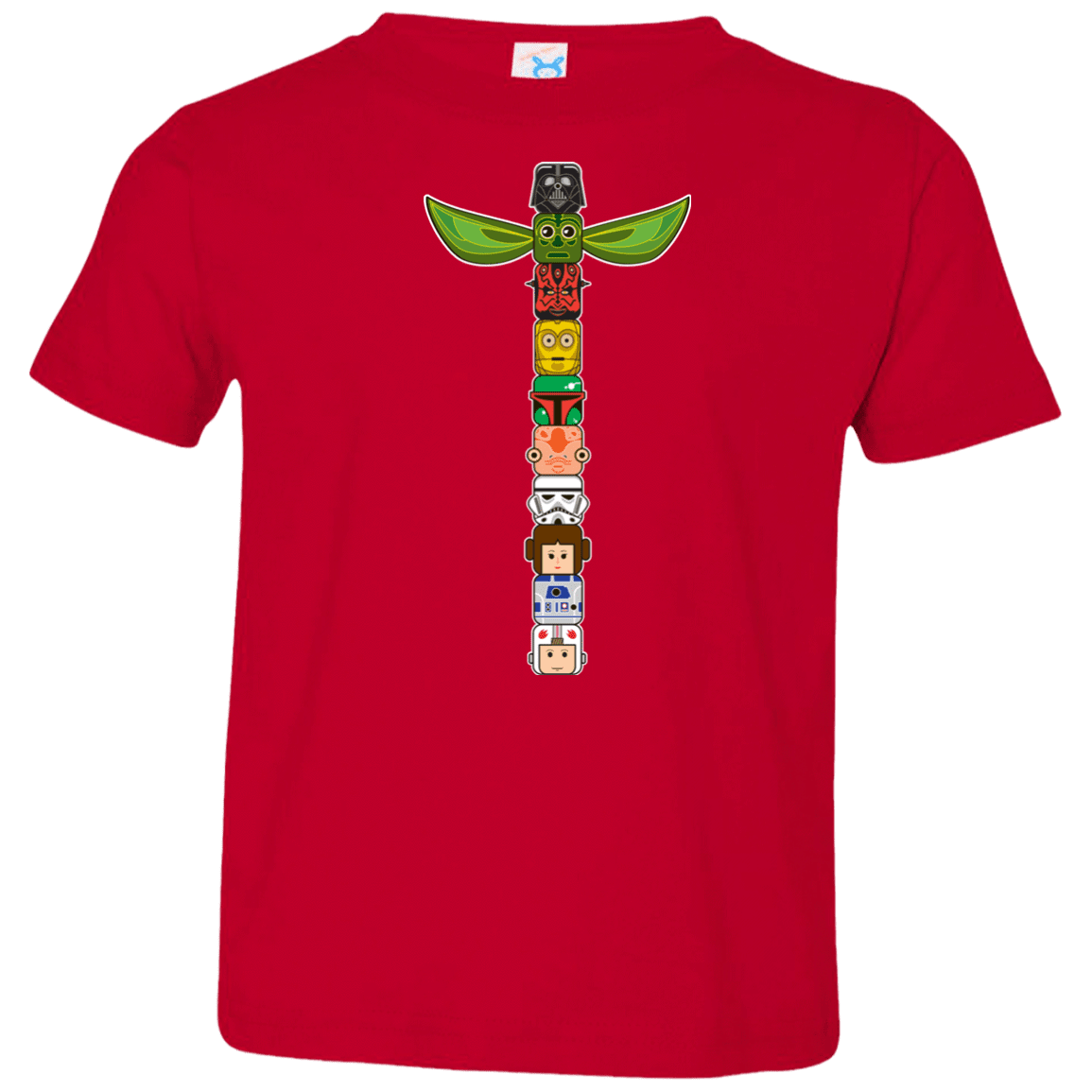 T-Shirts Red / 2T Star Wars Totem Toddler Premium T-Shirt