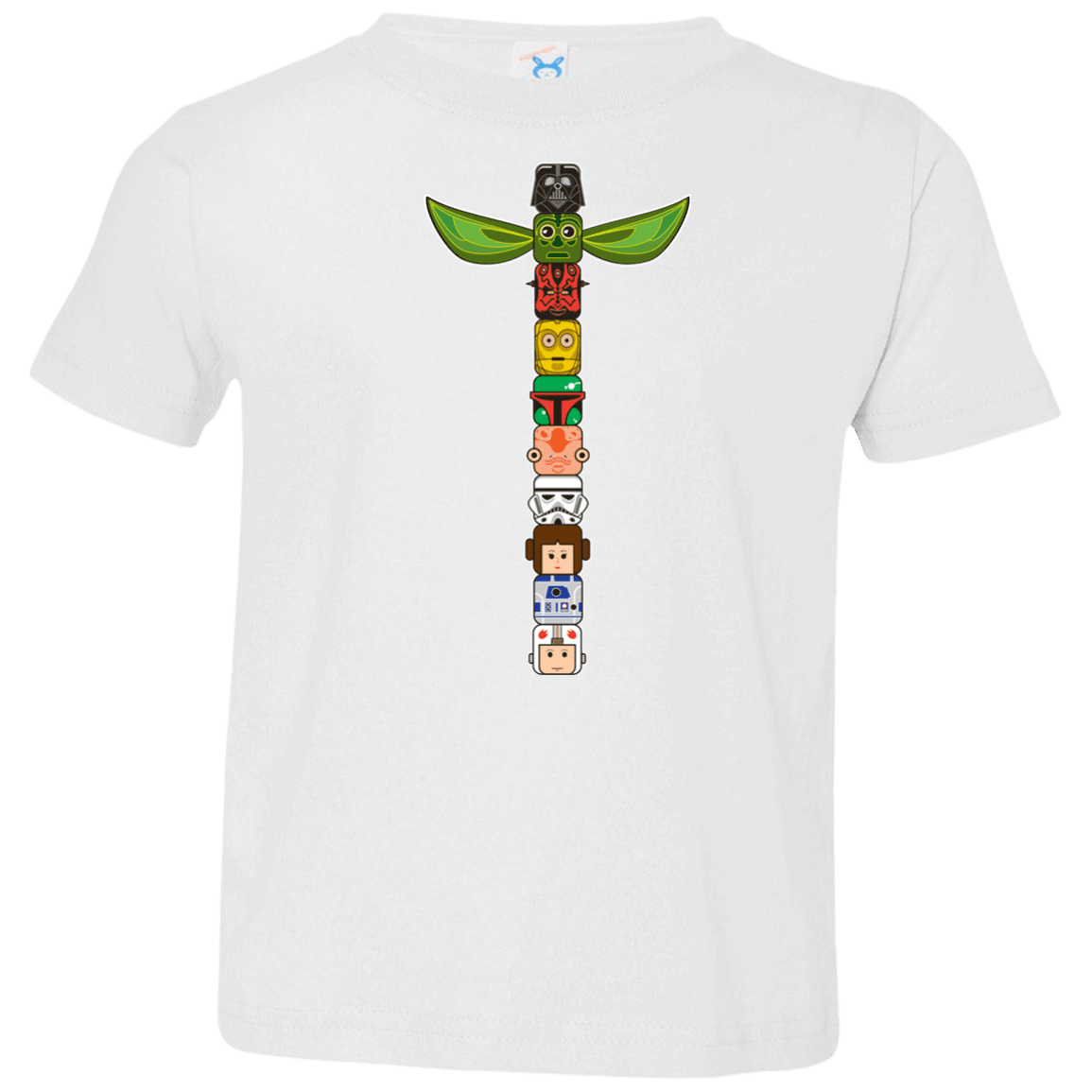 T-Shirts White / 2T Star Wars Totem Toddler Premium T-Shirt