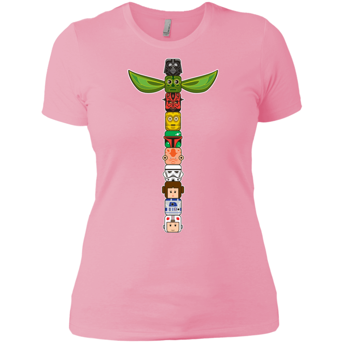 T-Shirts Light Pink / X-Small Star Wars Totem Women's Premium T-Shirt
