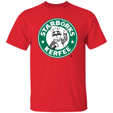 T-Shirts Red / S Starborks Kerfee T-Shirt