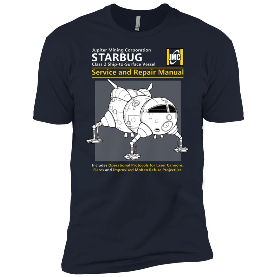 T-Shirts Midnight Navy / YXS Starbug Service And Repair Manual Boys Premium T-Shirt